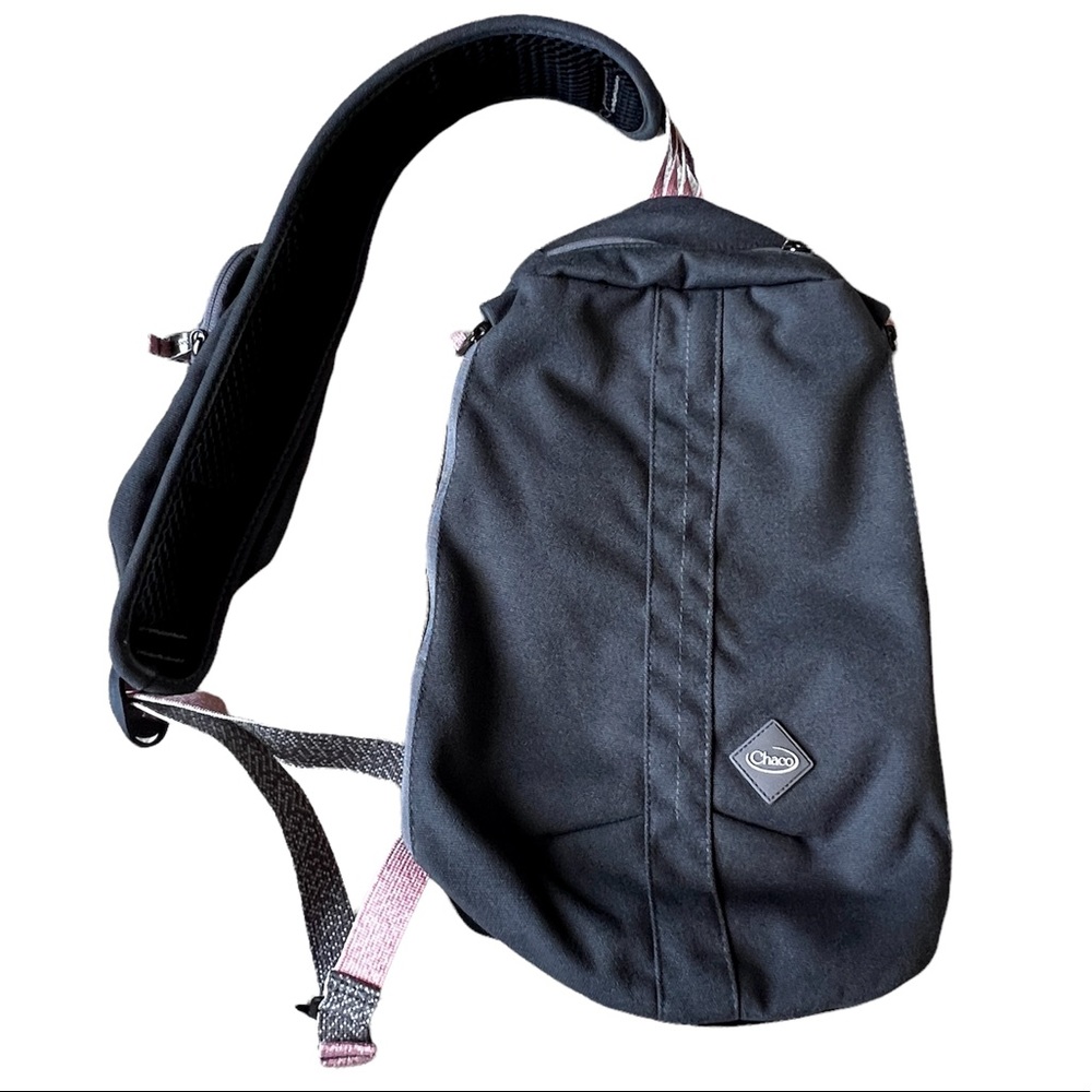 Chaco Radlands Sling Bag - Grey with Pink